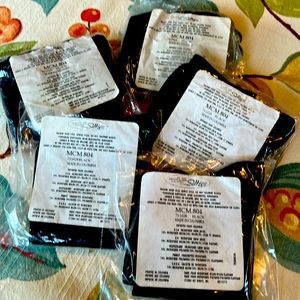 Silkies Crew Sock Bundle of 5 pairs of Blk Microfiber Crew Socks, NWT